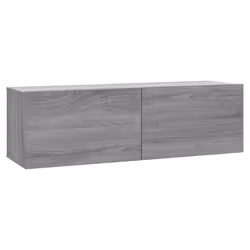 vidaXL Libreria Grigio Sonoma 100x30x30 cm in Legno Ingegnerizzato - Vista aggiuntiva 2