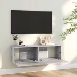 vidaXL Libreria Grigio Sonoma 100x30x30 cm in Legno Ingegnerizzato - Vista aggiuntiva 3
