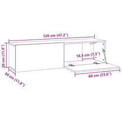 VidaXL 815099 supporto TV e sistema audio - Vista aggiuntiva 8