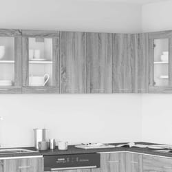 Mobile Pensile Grigio Sonoma 60x31x60 cm Legno Ingegnerizzato Vidaxl 73427