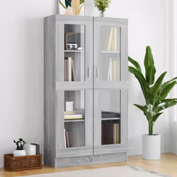 Questo elegante mobile vetrina, caratterizzato da un design classico ed elegante, è realizzato per essere un'aggiunta pratica ...