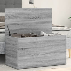 Vidaxl - Cassapanca Grigio Sonoma 84x42x46 cm in Legno Ingegnerizzato 2735