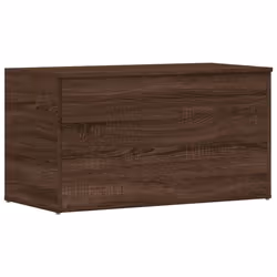 vidaXL Cassapanca Rovere Marrone 84x42x46 cm in Legno Ingegnerizzato - Vista aggiuntiva 2