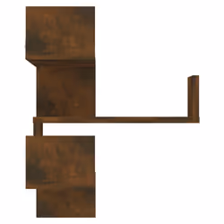 VidaXL 815205 scaffale Legno Quercia, Marrone - Vista aggiuntiva 4