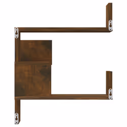 VidaXL 815205 scaffale Legno Quercia, Marrone - Vista aggiuntiva 5