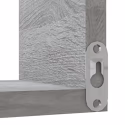 VidaXL 815206 scaffale Legno Grigio - Vista aggiuntiva 5