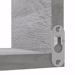 VidaXL 815207 scaffale Legno Grigio - Vista aggiuntiva 6