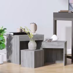 Questi tavolini ad incastro sono l'alternativa perfetta per piccoli appartamenti o ovunque lo spazio sia limitato. Il design ...