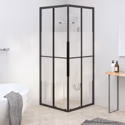 Questo box doccia, caratterizzato da un design accattivante, è facile da utilizzare e costituisce un'aggiunta favolosa al vos ...