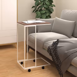 Il tavolino a forma di C, caratterizzato da un design decorativo e senza tempo, è un'aggiunta pratica ed elegante al vostro s ...