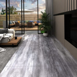 Listoni Pavimenti Autoadesivi in pvc 2,51m² 2mm Grigio Opaco Vidaxl 24118