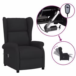 VidaXL 3098321, Tessuto, Nero, 730 mm, 950 mm, 1030 mm, 58 cm