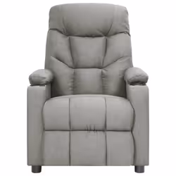 VidaXL 3098827 sedia massaggiante elettrica Grigio