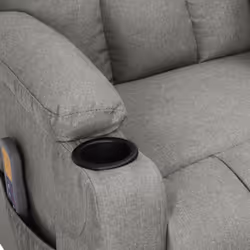 VidaXL 3098827 sedia massaggiante elettrica Grigio - Vista aggiuntiva 5