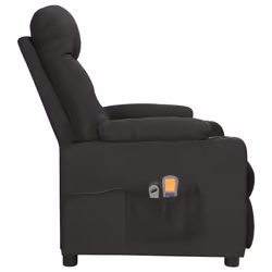 VidaXL 3098829 sedia massaggiante elettrica Nero - Vista aggiuntiva 4