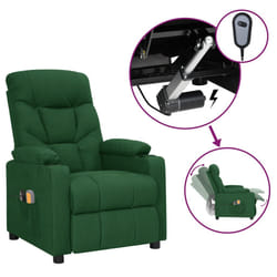 VidaXL 3098833 sedia massaggiante elettrica Verde