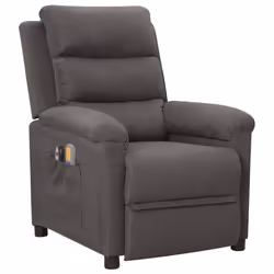 VidaXL 3098976 sedia massaggiante elettrica Grigio
