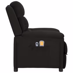 VidaXL 3098977 sedia massaggiante elettrica Nero - Vista aggiuntiva 4