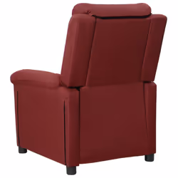 VidaXL 3098978 sedia massaggiante elettrica Rosso - Vista aggiuntiva 5