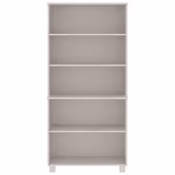 vidaXL Credenza HAMAR in Legno Massello di Pino Bianca - Vista aggiuntiva 3