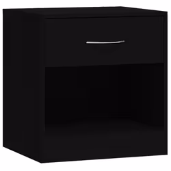 VidaXL 342583 comodino Nero - Vista aggiuntiva 6