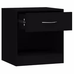 VidaXL 342583 comodino Nero - Vista aggiuntiva 7