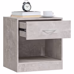 VidaXL 342584 comodino Colore cemento - Vista aggiuntiva 5