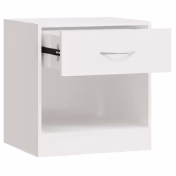 VidaXL 342585 comodino Bianco - Vista aggiuntiva 7