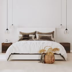 Questi comodini dal design semplice ma elegante, possono essere utilizzati come comodini o porta telefono. Materiale resisten ...