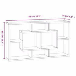 VidaXL 342591 scaffale Legno Bianco - Vista aggiuntiva 7