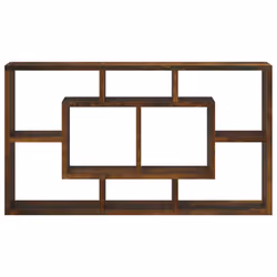 VidaXL 342592 scaffale Legno Quercia, Marrone - Vista aggiuntiva 4