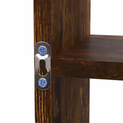VidaXL 342592 scaffale Legno Quercia, Marrone - Vista aggiuntiva 6