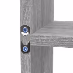 VidaXL 342593 scaffale Legno Grigio - Vista aggiuntiva 6