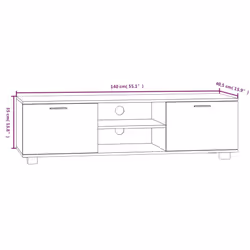 VidaXL 342627 supporto TV e sistema audio - Vista aggiuntiva 8