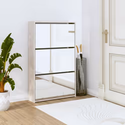 Questa scarpiera a 3 livelli, con un design moderno ed elegante, è un ottimo complemento d'arredo per tenere le scarpe in mod ...