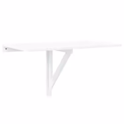 Tavolino Muro Pieghevole Bianco Lucido 100x60x56 cm Multistratocod mxl 119457 - Vista aggiuntiva 2