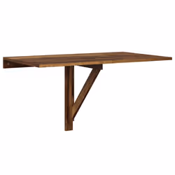 Tavolino Parete Pieghevole Rovere Fumo 100x60x56 cm Multistratocod mxl 71490 - Vista aggiuntiva 2