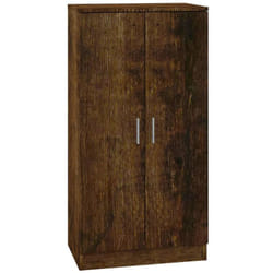 Scarpiera Rovere Fumo 55x35x108 cm in Legno Multistrato Vidaxl Marrone