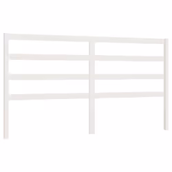 VidaXL 817656, Bianco, Legno di pino, 1860 mm, 100 cm, 40 mm