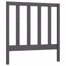 VidaXL 817682, Grigio, Legno di pino, 1260 mm, 100 cm, 40 mm