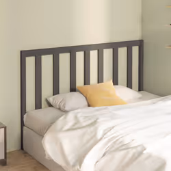 VidaXL 817702 testiera e pedana Grigio