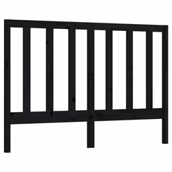 VidaXL 817709, Nero, Legno di pino, 1860 mm, 100 cm, 40 mm