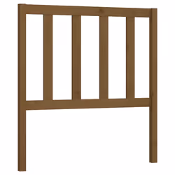 vidaXL Testiera per Letto ambra 106x4x100 cm in Legno Massello di Pino - Vista aggiuntiva 2