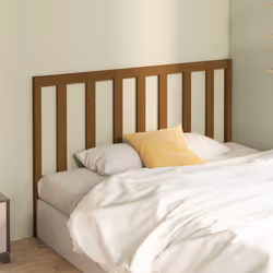 vidaXL Testiera per Letto Ambra 166x4x100 cm in Legno Massello di Pino - Vista aggiuntiva 3