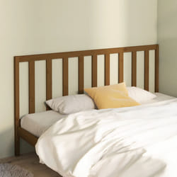 vidaXL Testiera per Letto Ambra 206x4x100 cm in Legno Massello di Pino