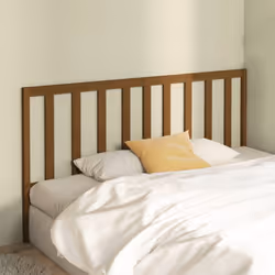 vidaXL Testiera per Letto Ambra 206x4x100 cm in Legno Massello di Pino - Vista aggiuntiva 3
