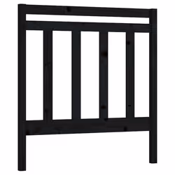 VidaXL 817779, Nero, Legno di pino, 1060 mm, 100 cm, 40 mm