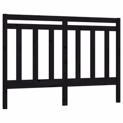 VidaXL 817784, Nero, Legno di pino, 1260 mm, 100 cm, 40 mm