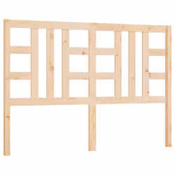 vidaXL Testiera per Letto 141x4x100 cm in Legno Massello di Pino - Vista aggiuntiva 2