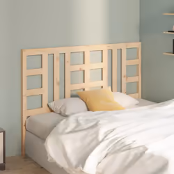 vidaXL Testiera per Letto 141x4x100 cm in Legno Massello di Pino - Vista aggiuntiva 3